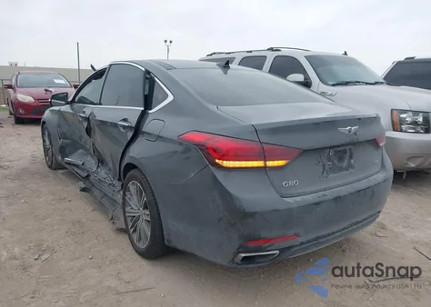 2020 Genesis G80 3.8 Rwd from USA, damaged, VIN KMTFN4JEXLU329767
